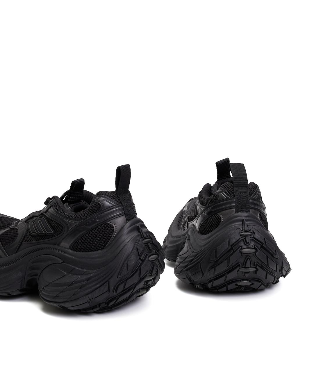 BALENCIAGA Черные текстильные кроссовки, фото 5