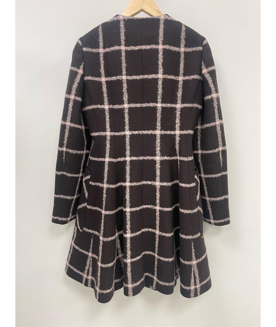 CHRISTIAN DIOR Коричневое шерстяное пальто, фото 2