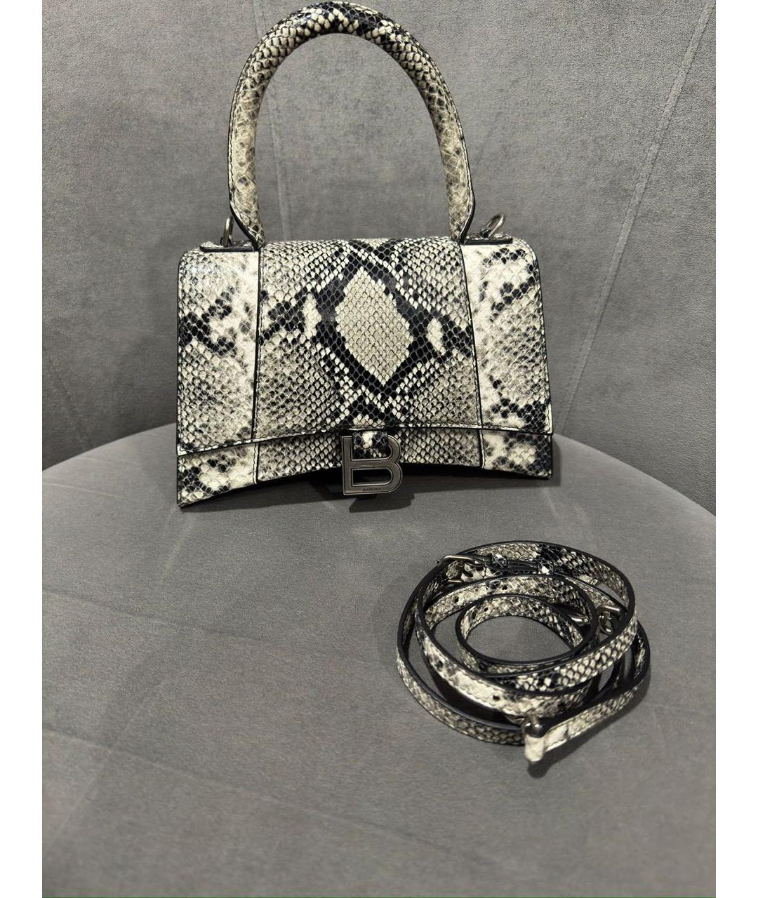 BALENCIAGA Мульти сумка с короткими ручками из экзотической кожи, фото 3