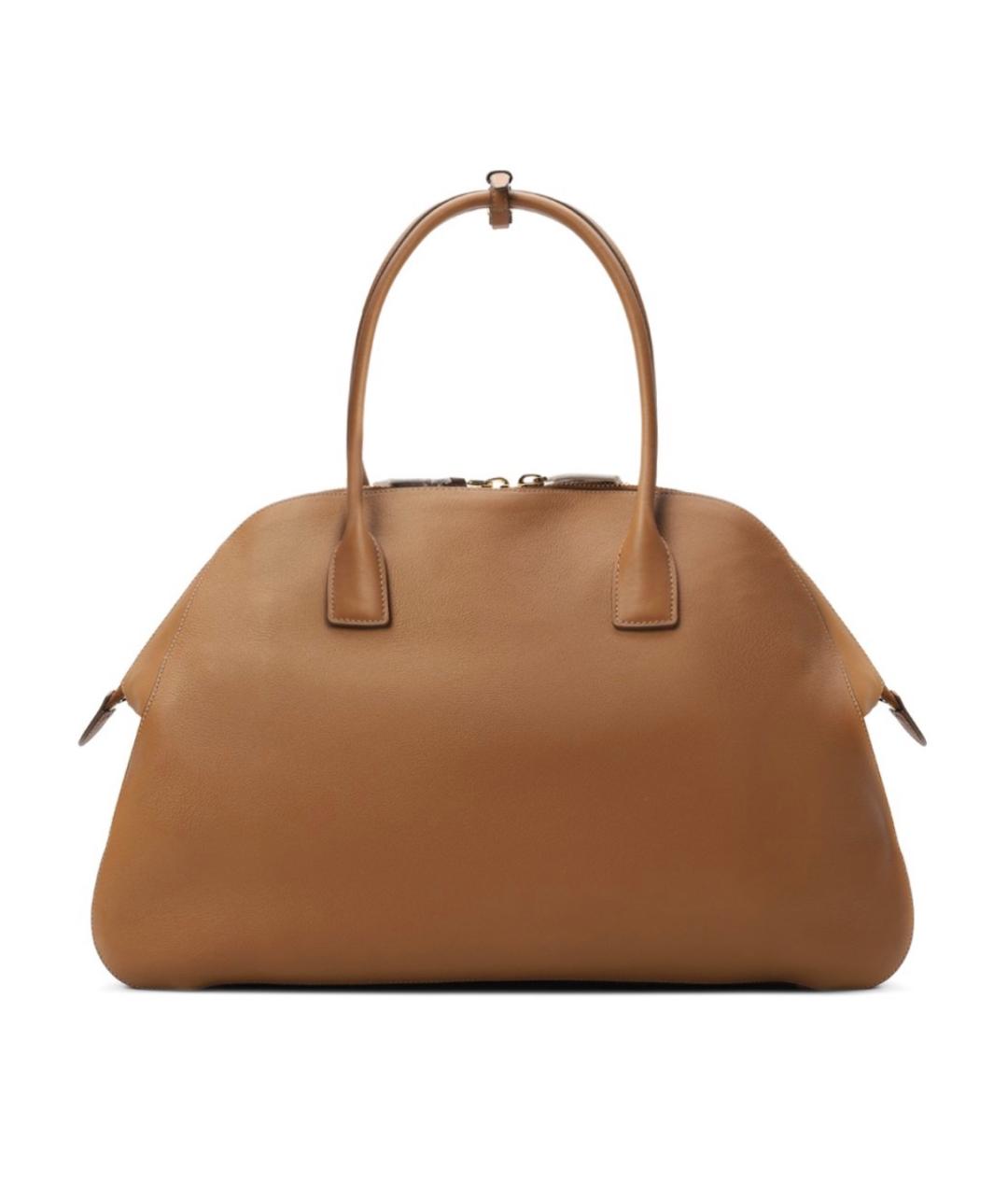 PRADA Коричневая кожаная сумка тоут, фото 3