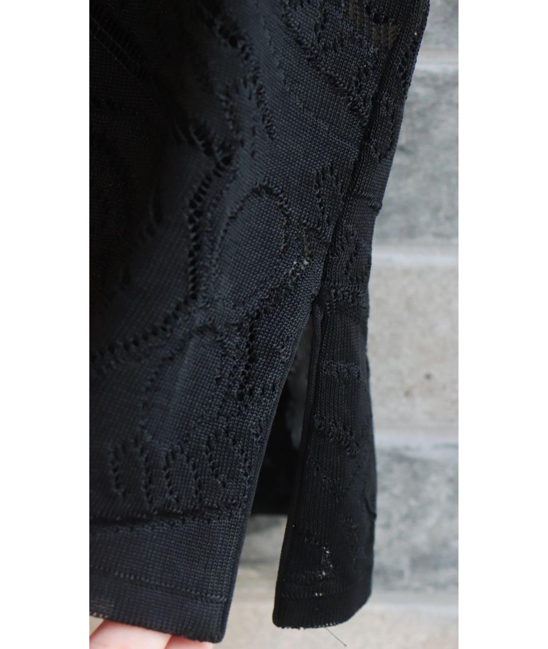 ROBERTO CAVALLI Черная вискозная блузы, фото 5