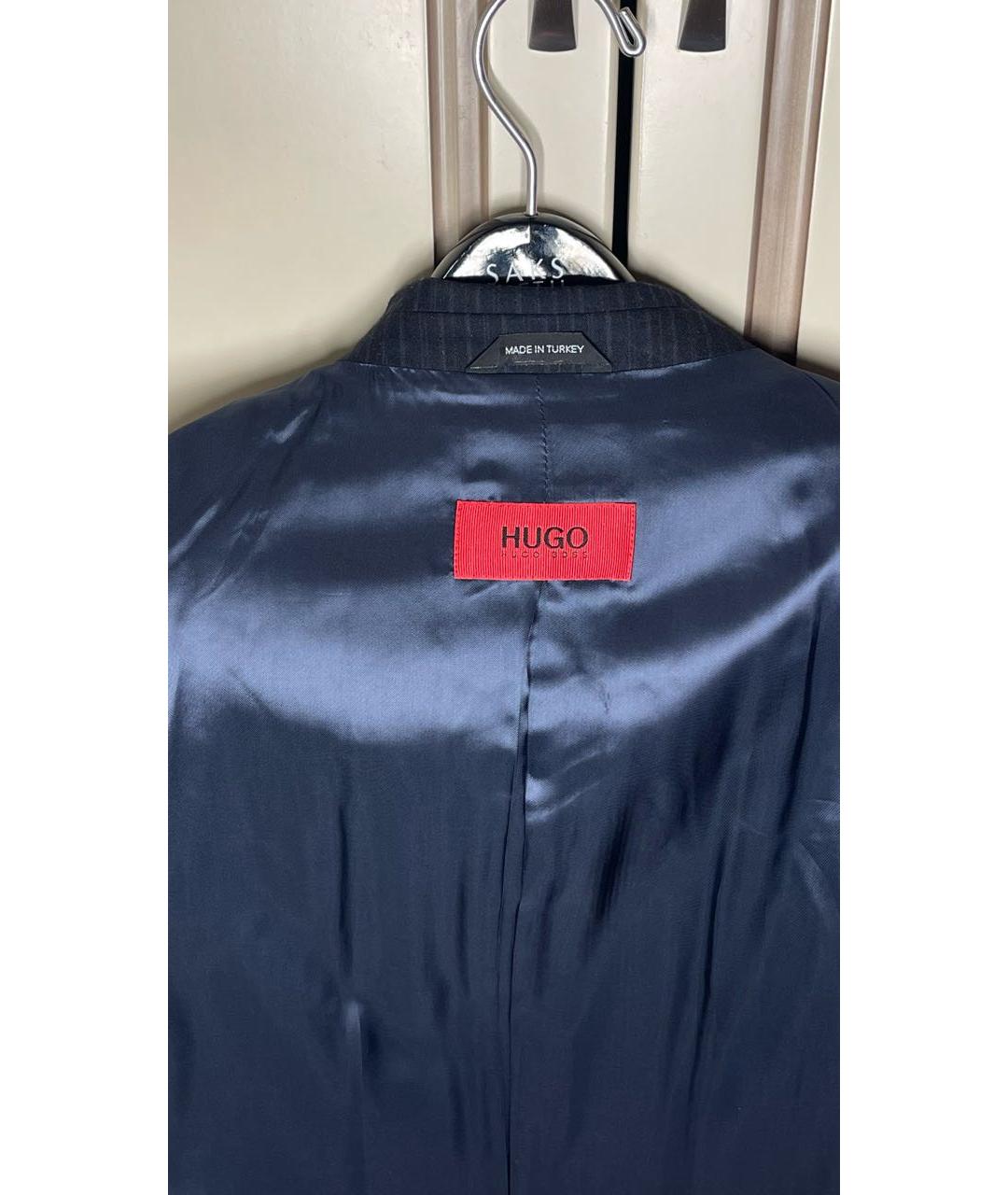 HUGO BOSS Черный классический костюм, фото 3