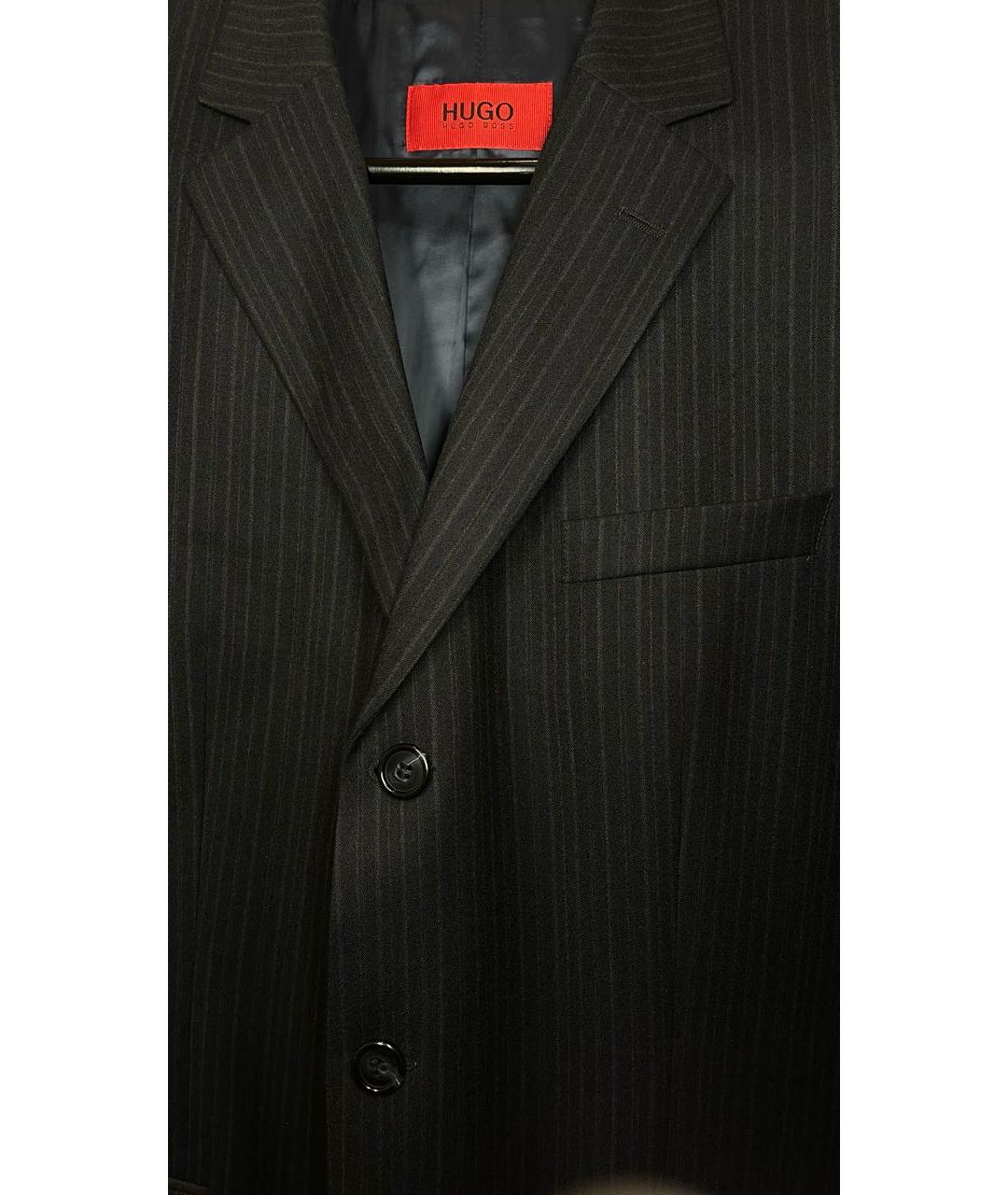 HUGO BOSS Черный классический костюм, фото 4