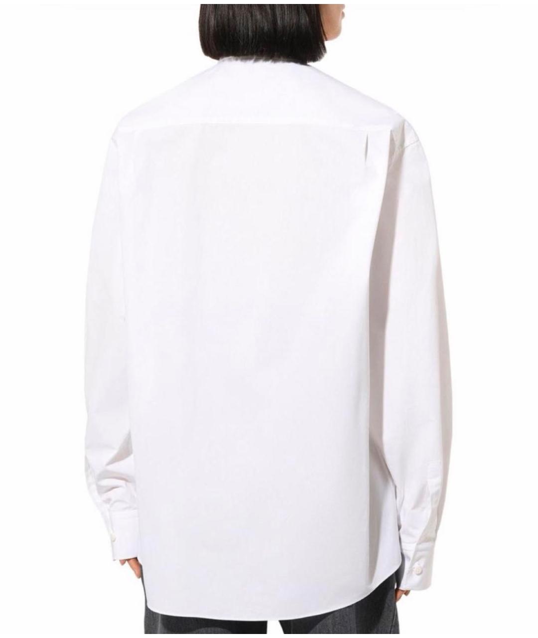 VETEMENTS Белая хлопковая рубашка, фото 2