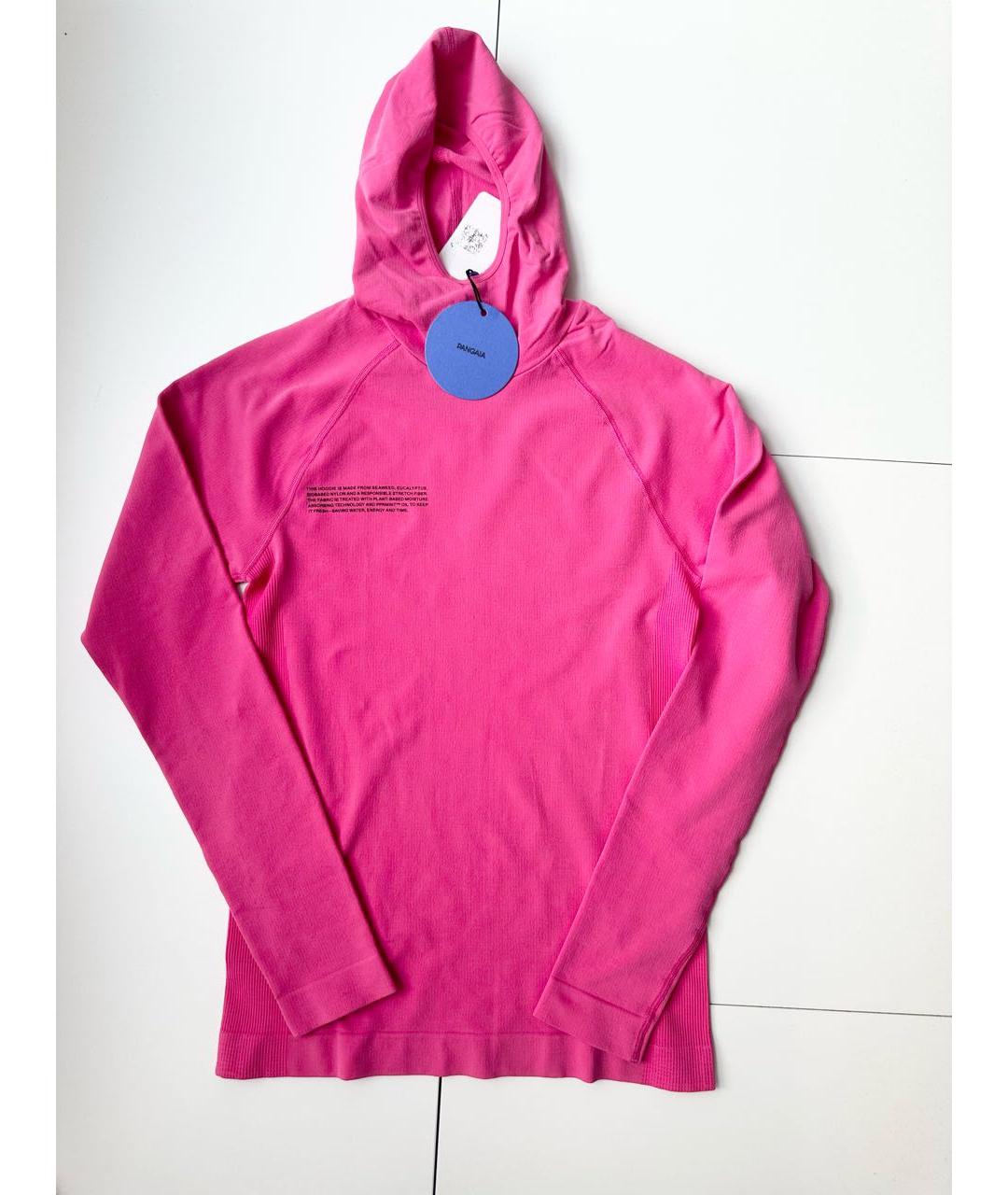 THE PANGAIA Розовый хлопковый костюм с брюками, фото 7