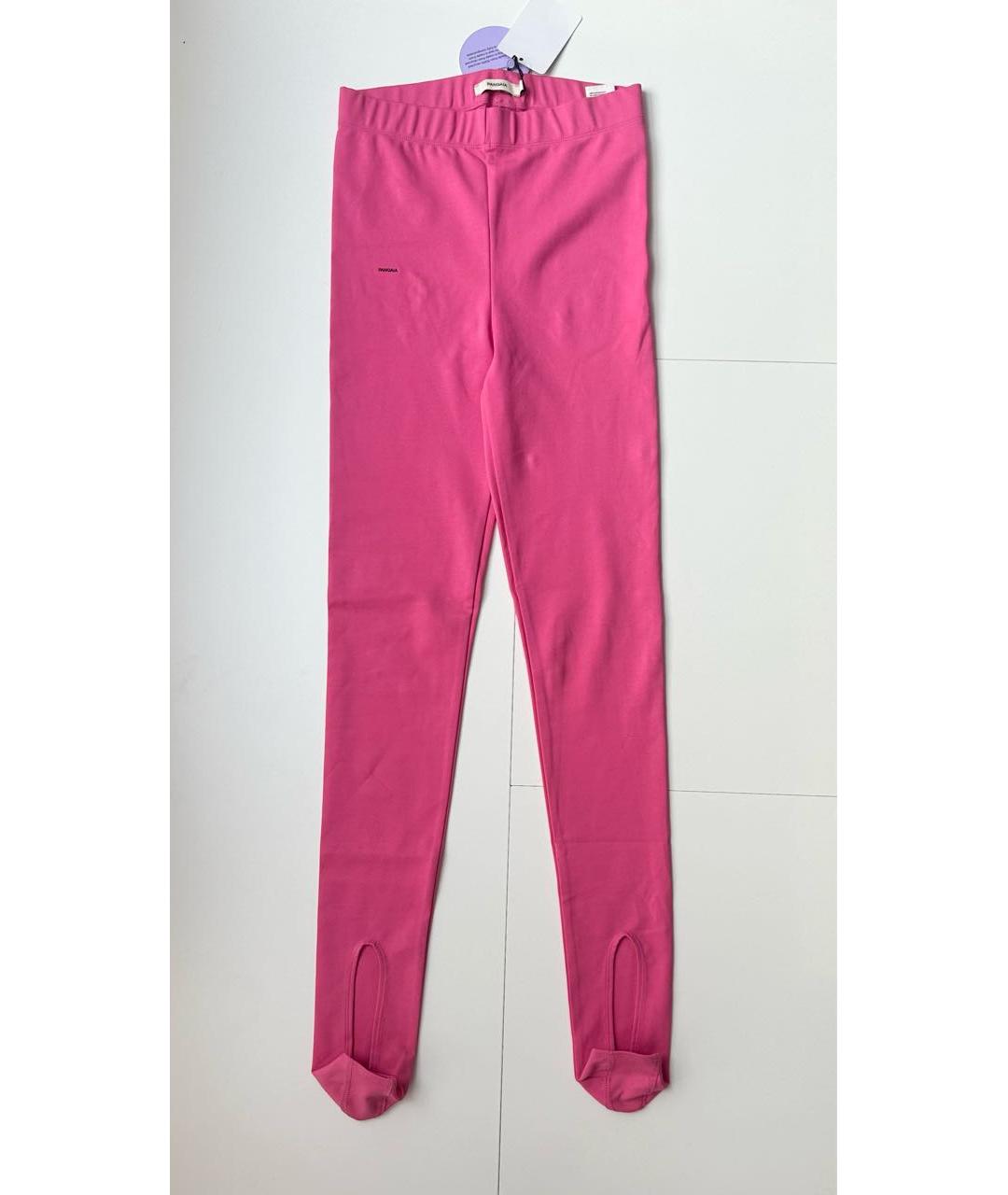 THE PANGAIA Розовый хлопковый костюм с брюками, фото 2