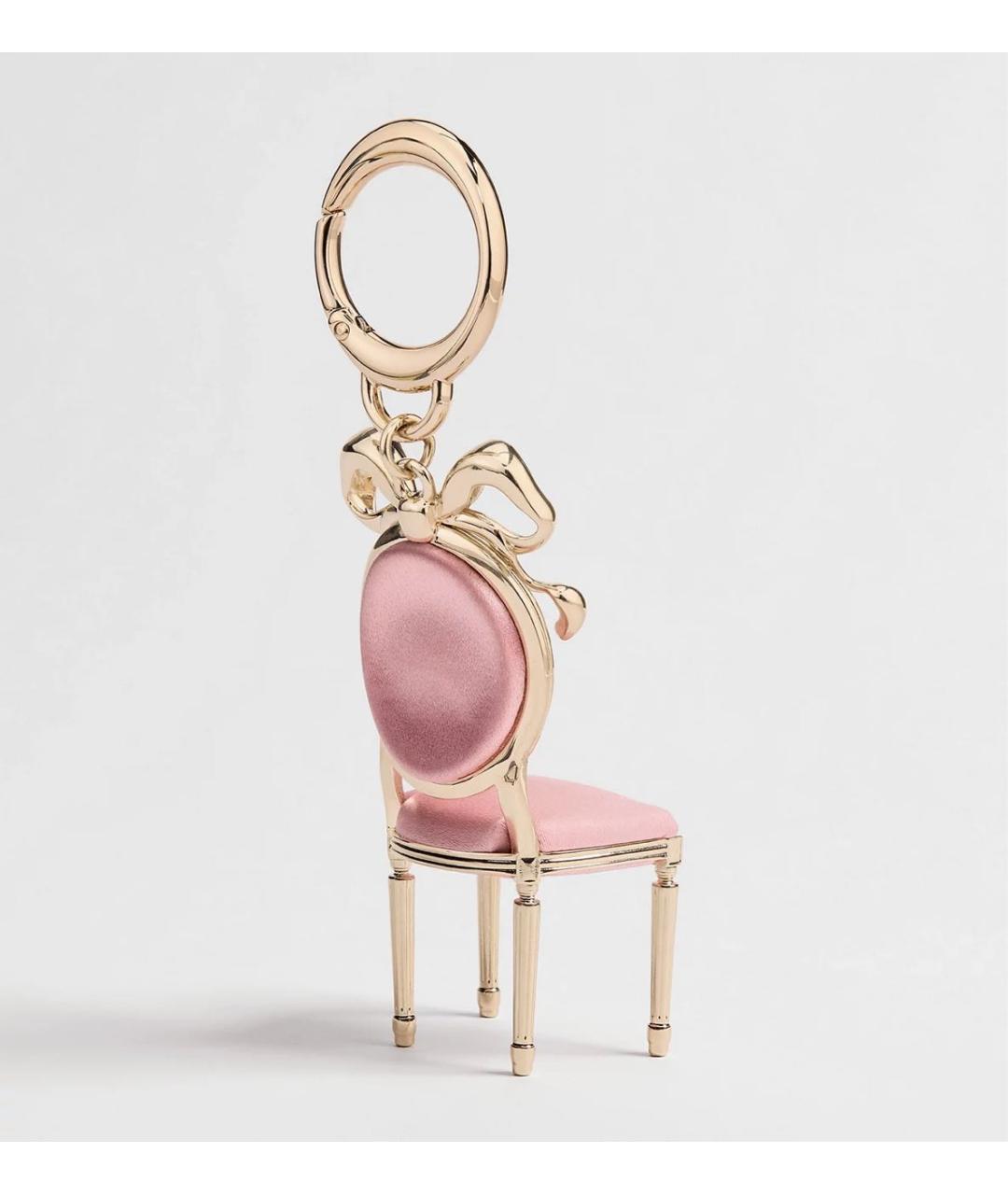 CHRISTIAN DIOR Розовый брелок, фото 3