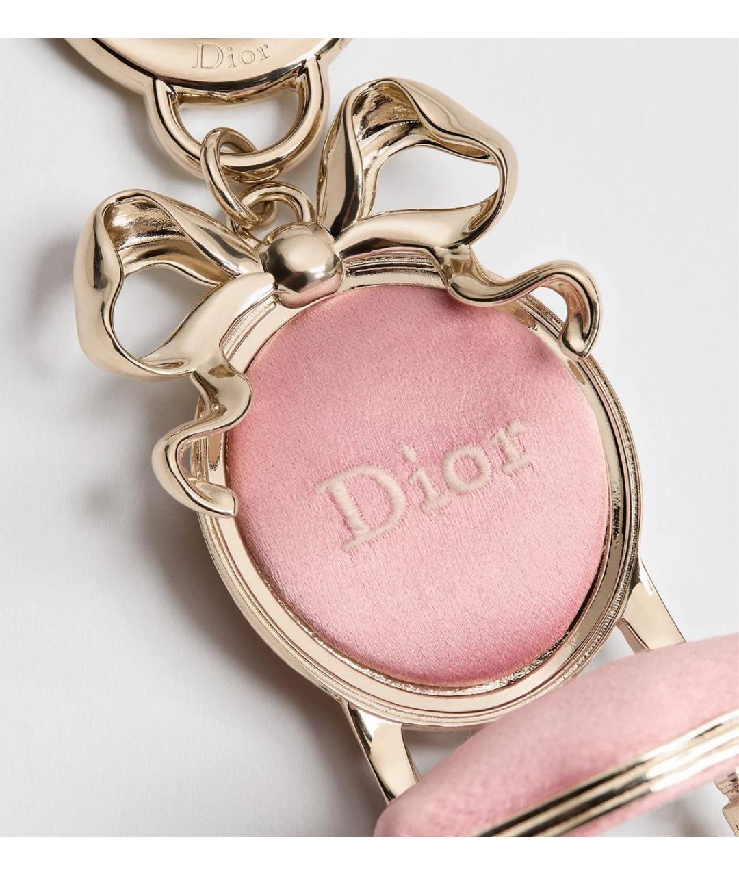 CHRISTIAN DIOR Розовый брелок, фото 2