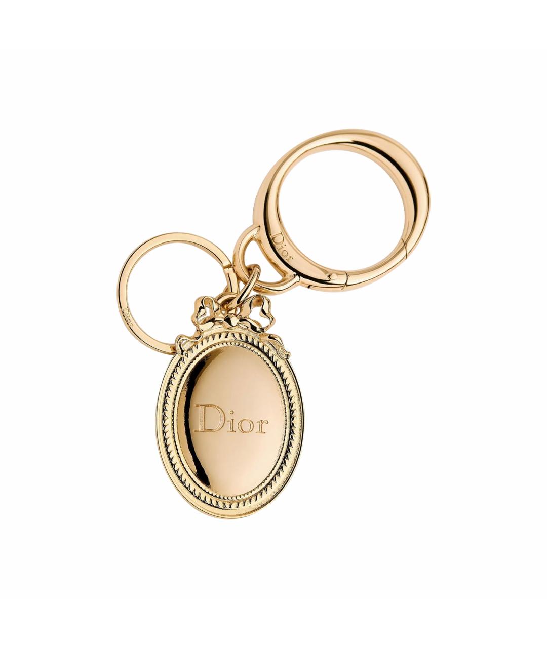 CHRISTIAN DIOR Золотой брелок, фото 1