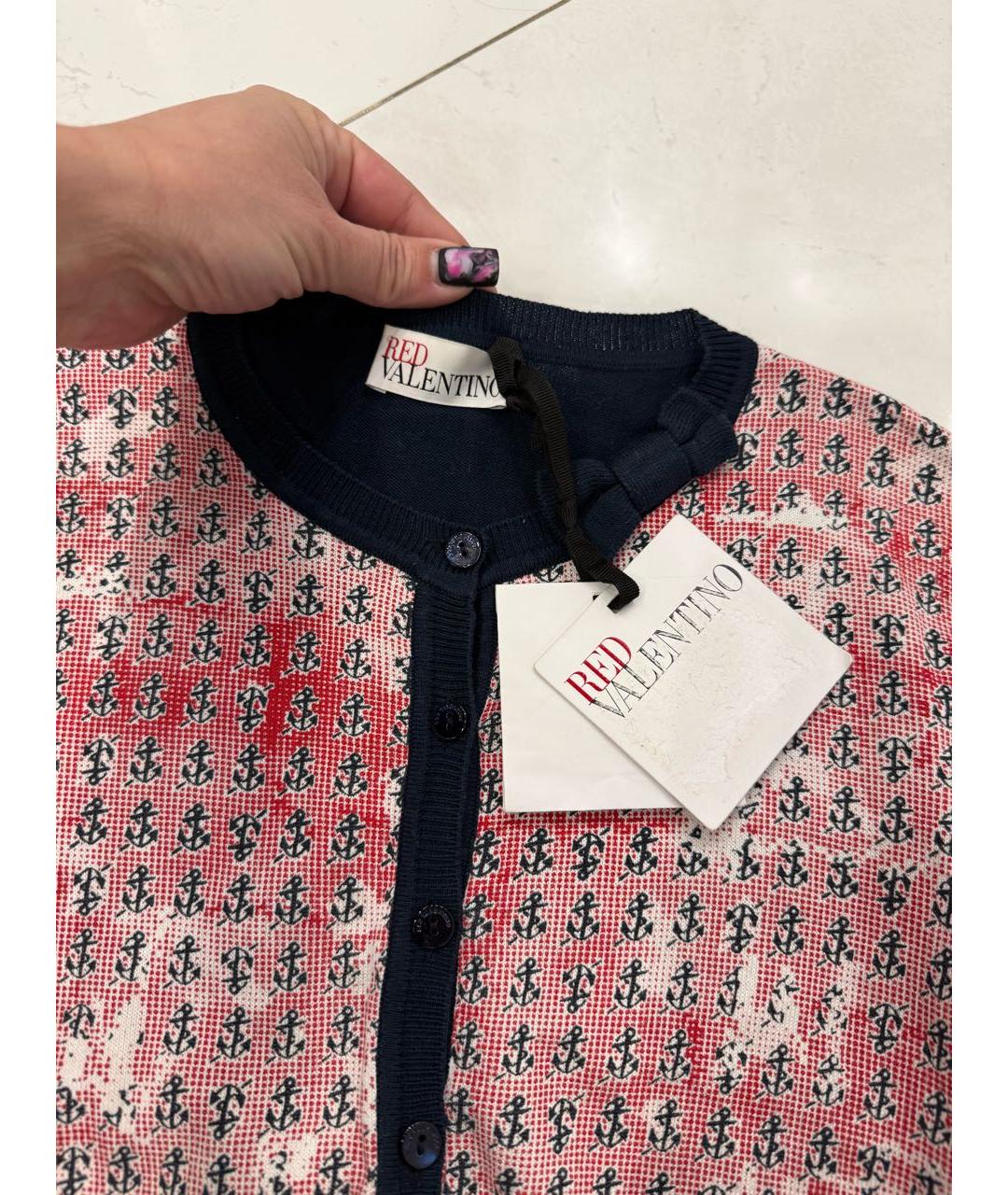 RED VALENTINO Розовый кашемировый джемпер / свитер, фото 3