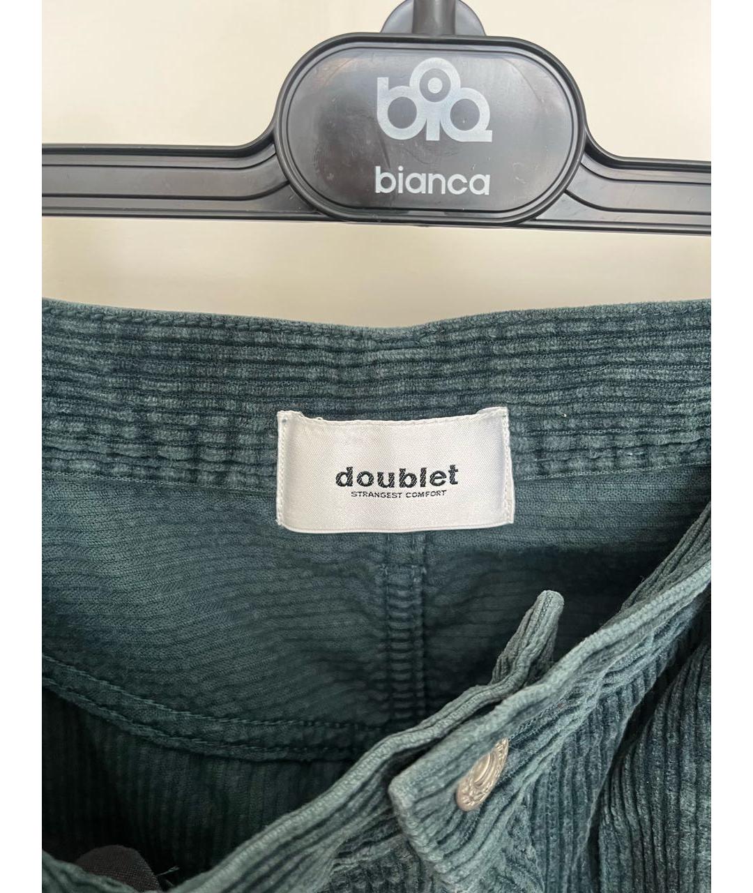 DOUBLET Зеленые повседневные брюки, фото 3