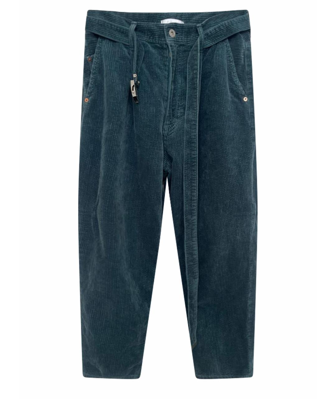 DOUBLET Зеленые повседневные брюки, фото 1