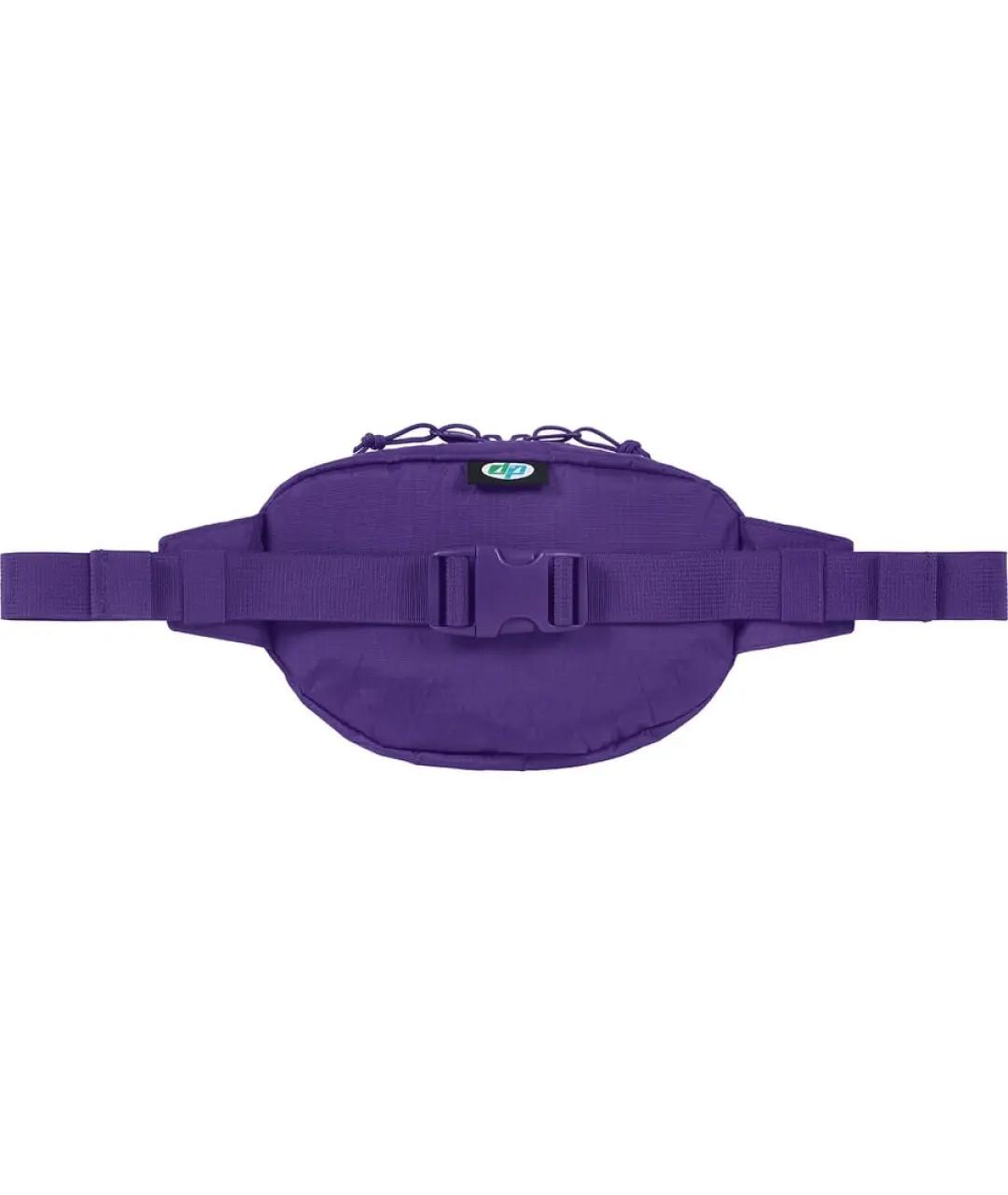 SUPREME Фиолетовая поясная сумка, фото 2