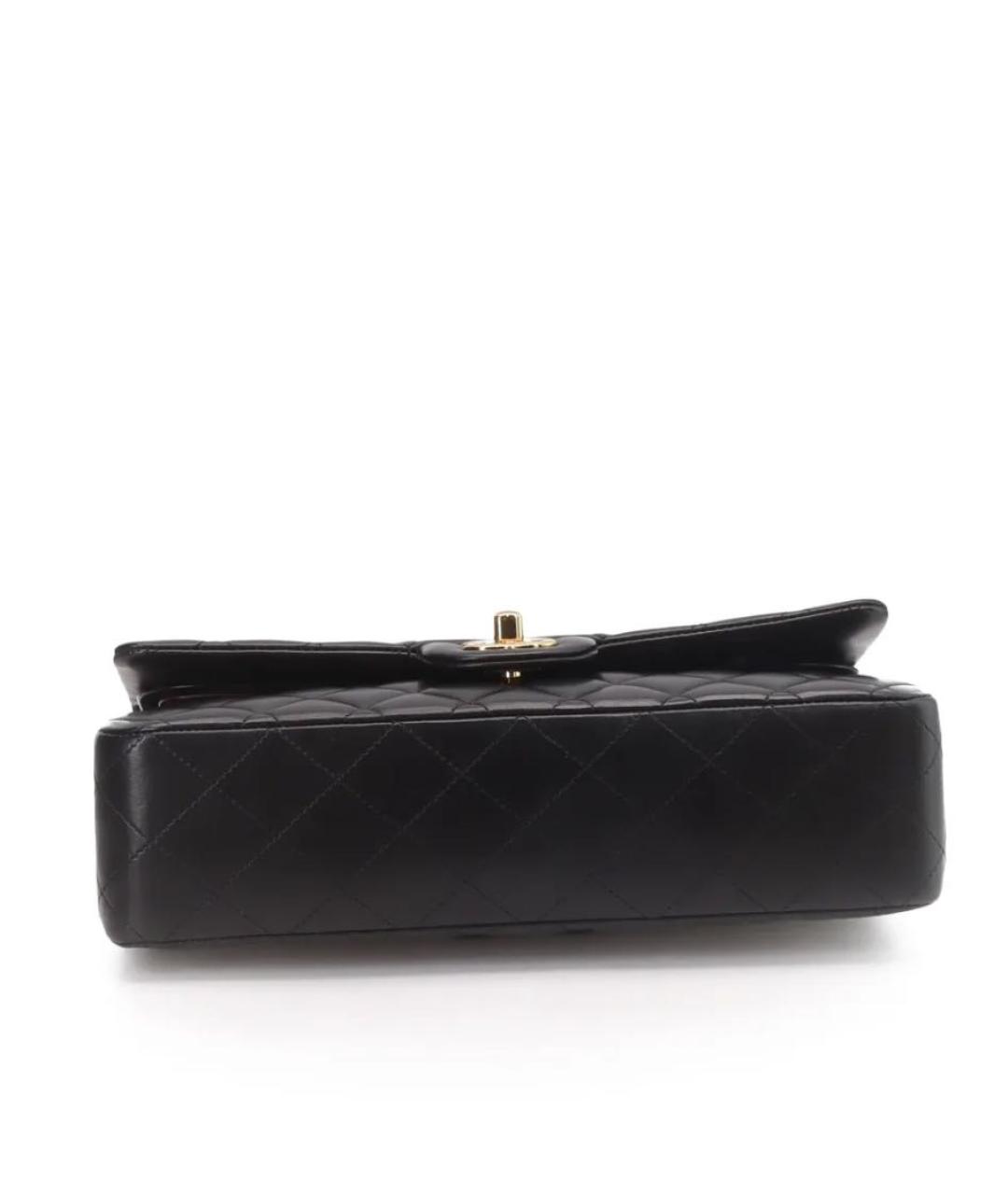 CHANEL Черная кожаная сумка через плечо, фото 3