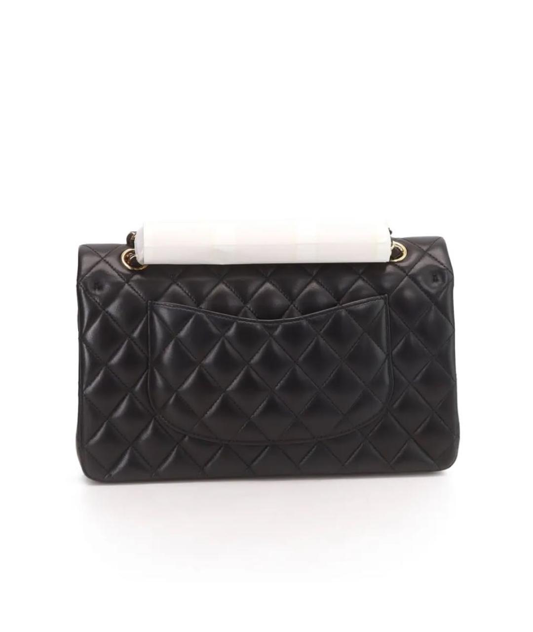 CHANEL Черная кожаная сумка через плечо, фото 2