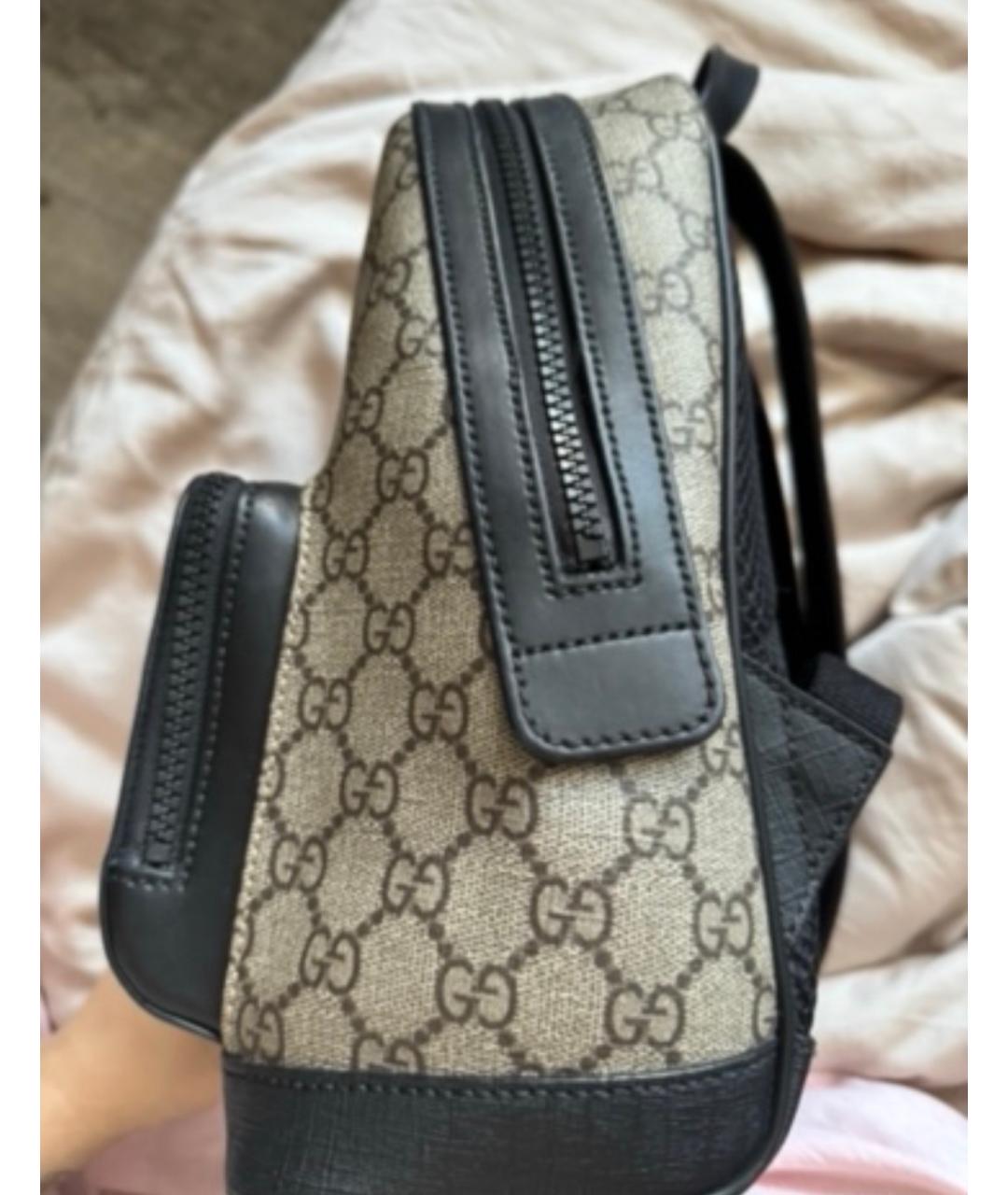 GUCCI Бежевый рюкзак, фото 2