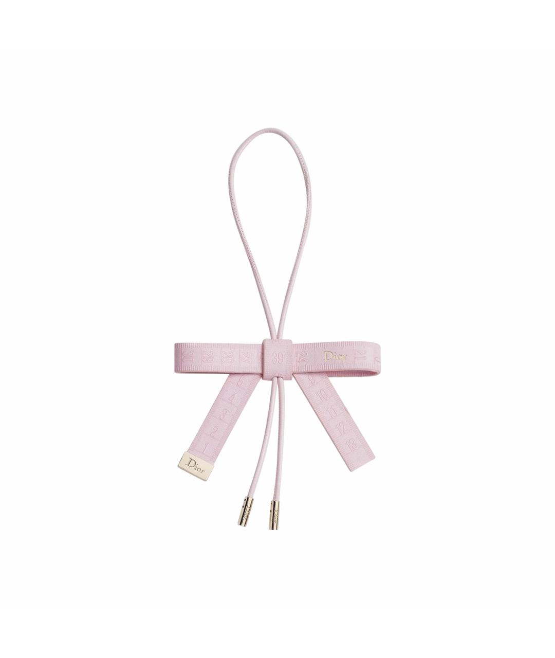CHRISTIAN DIOR Розовый брелок, фото 1