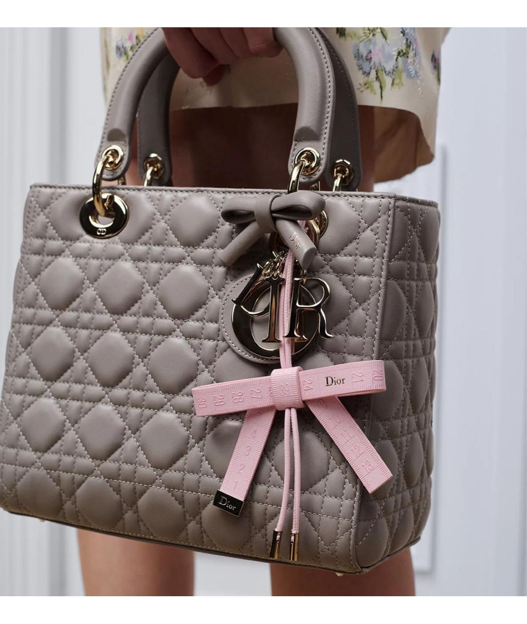 CHRISTIAN DIOR Розовый брелок, фото 2