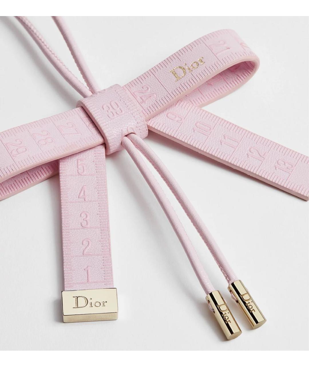 CHRISTIAN DIOR Розовый брелок, фото 3