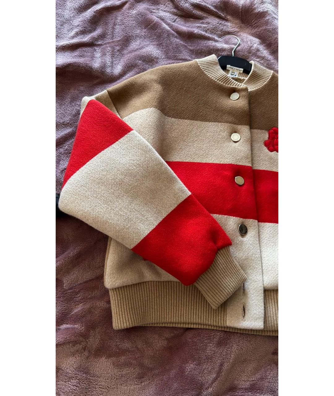 HERMES Бежевая кашемировая куртка, фото 8