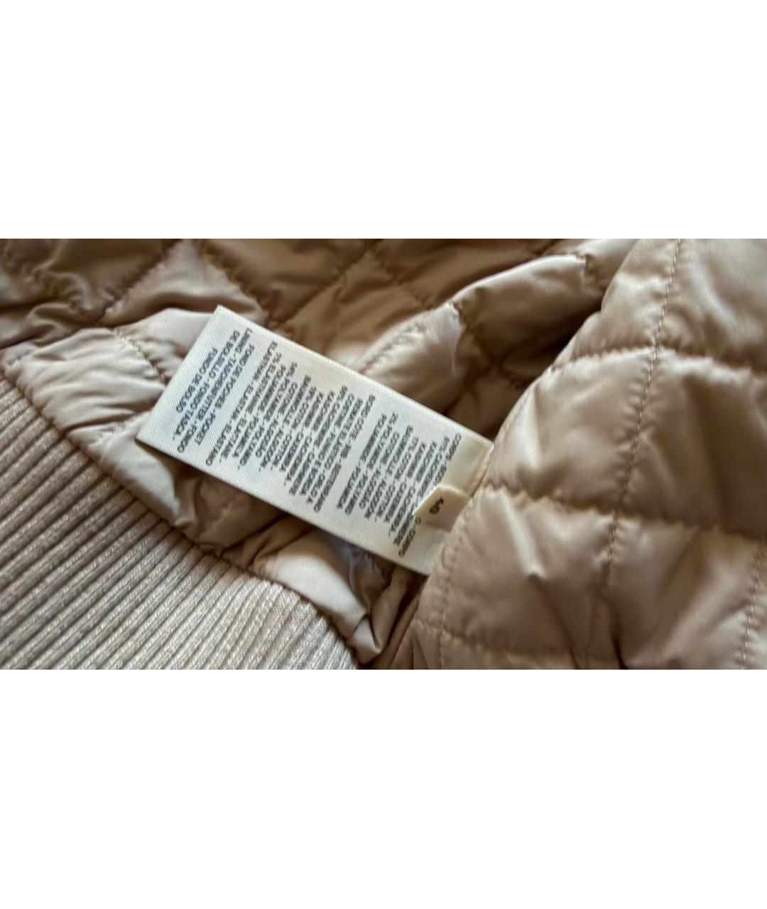 HERMES Бежевая кашемировая куртка, фото 5