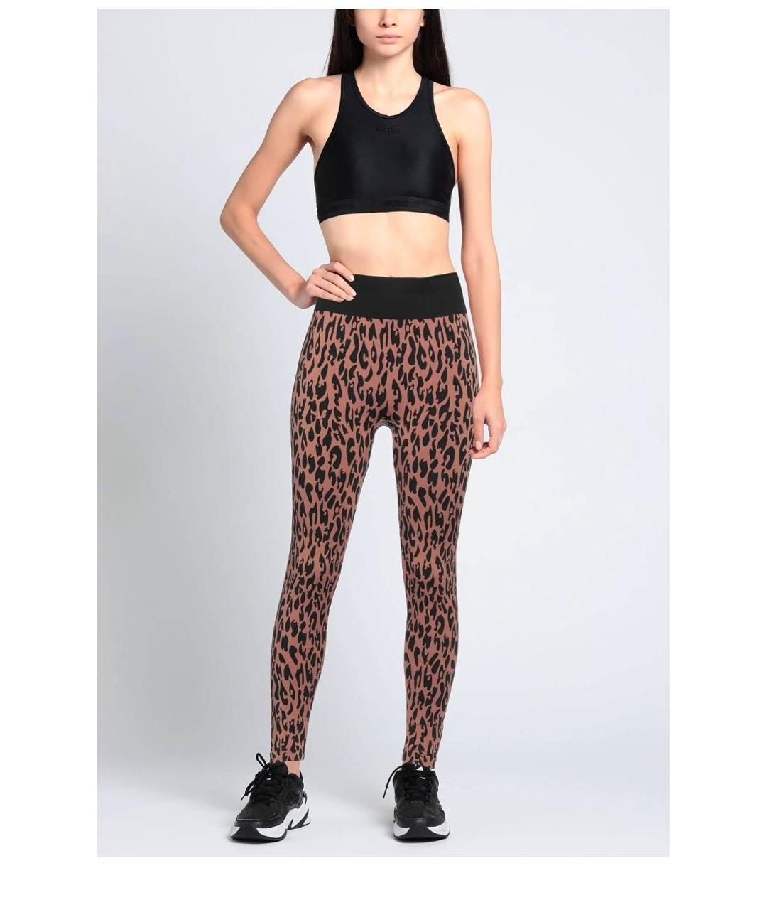 WOLFORD Коричневые полиэстеровые спортивные брюки и шорты, фото 2