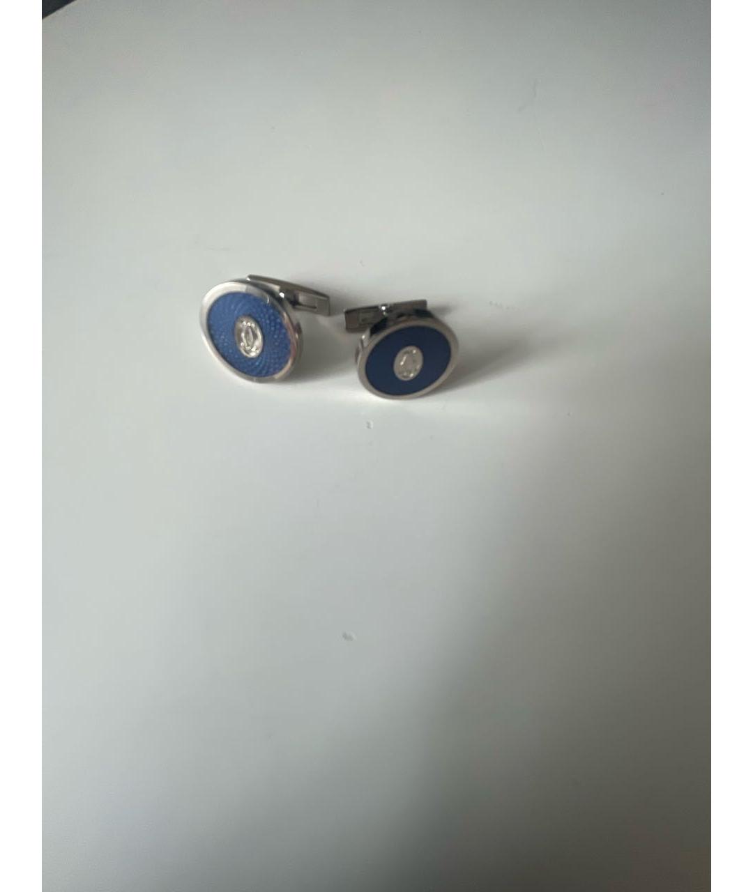 CARTIER Голубые запонки, фото 2