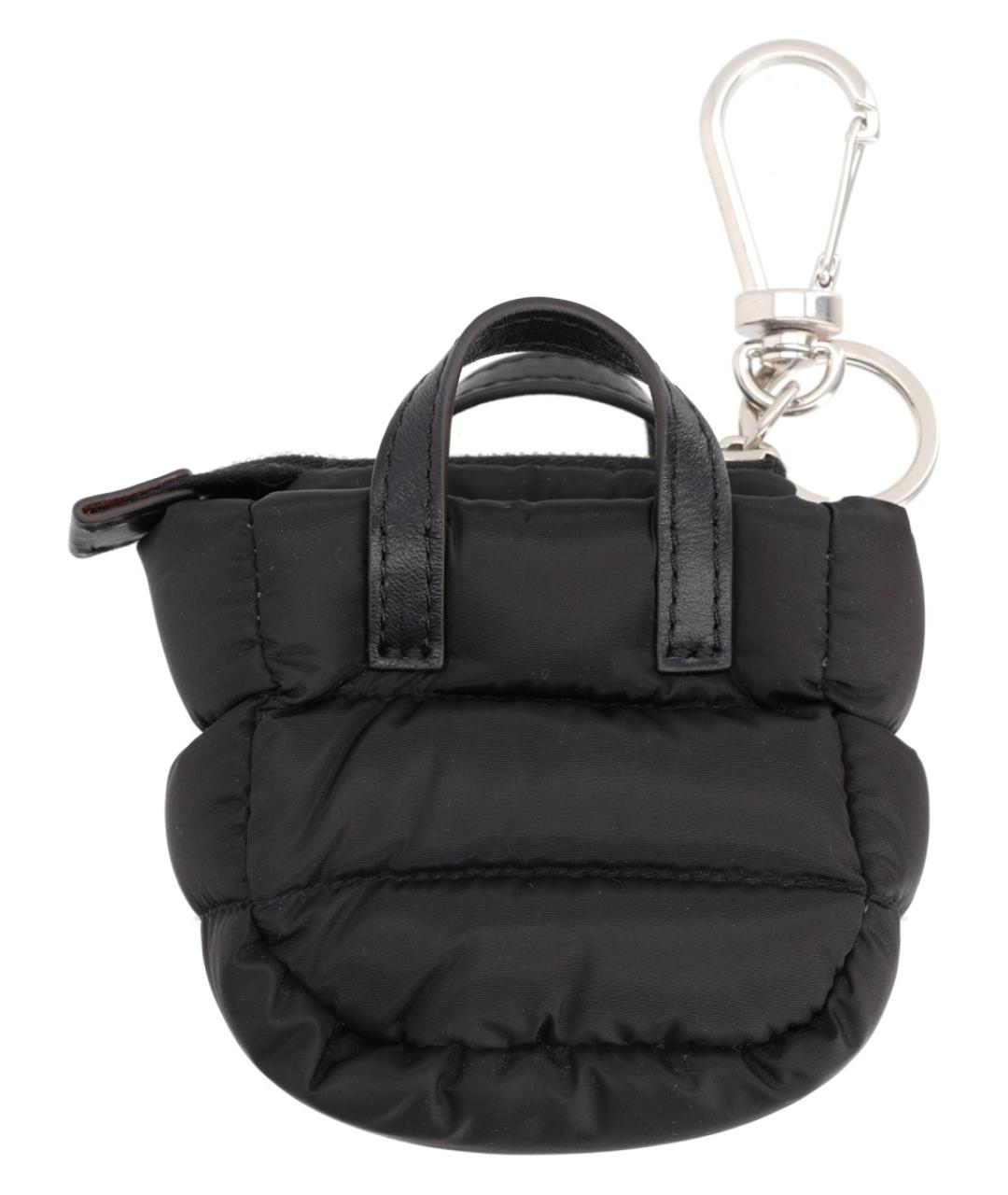 MONCLER Черный брелок, фото 2