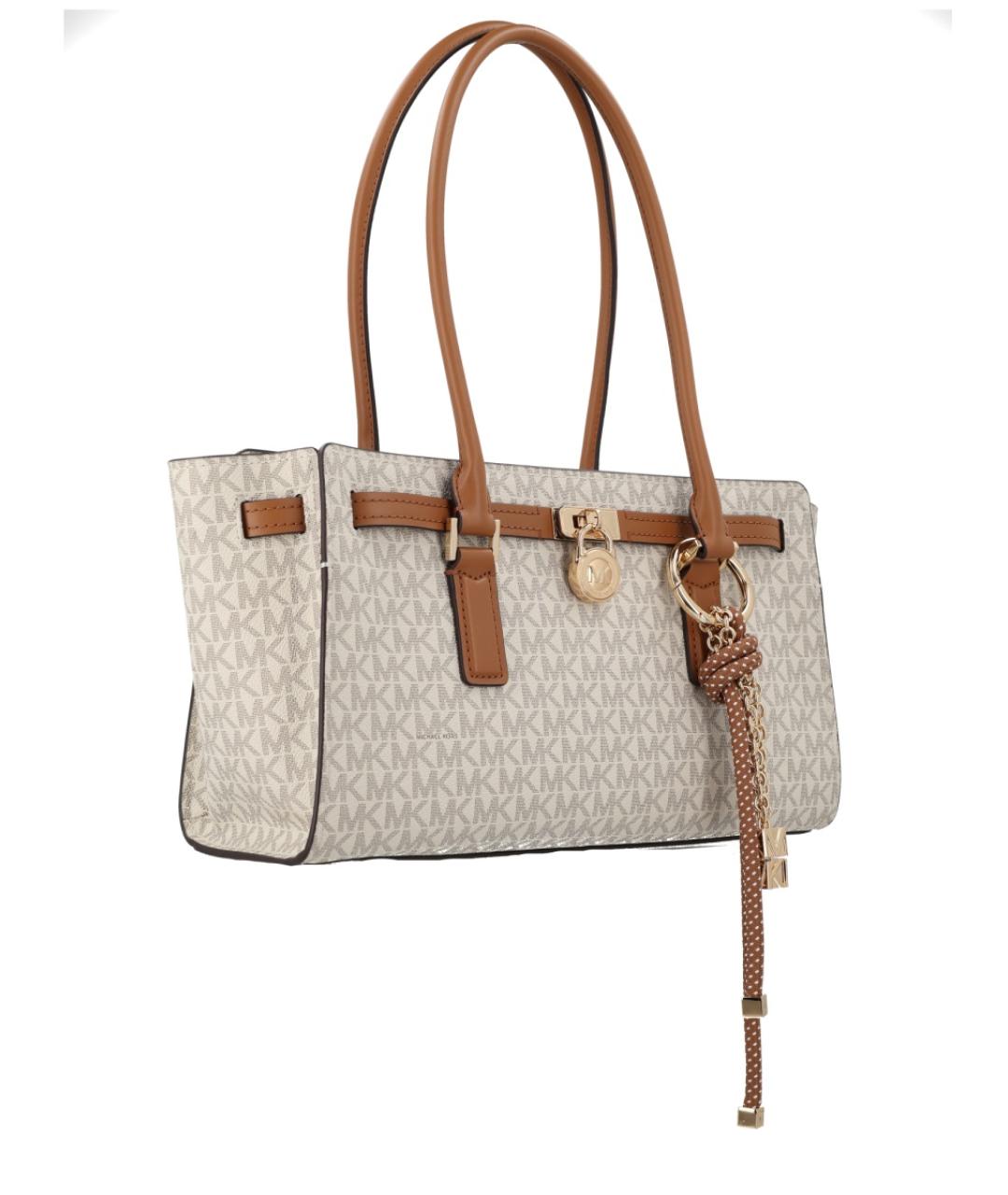 MICHAEL KORS Бежевая сумка тоут, фото 2