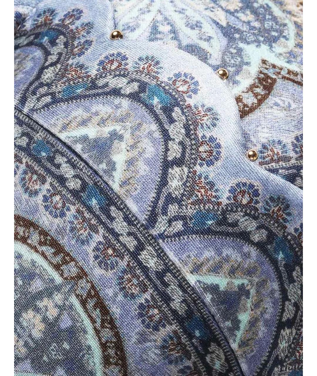 ZIMMERMANN Голубой полиамидовый купальник, фото 6