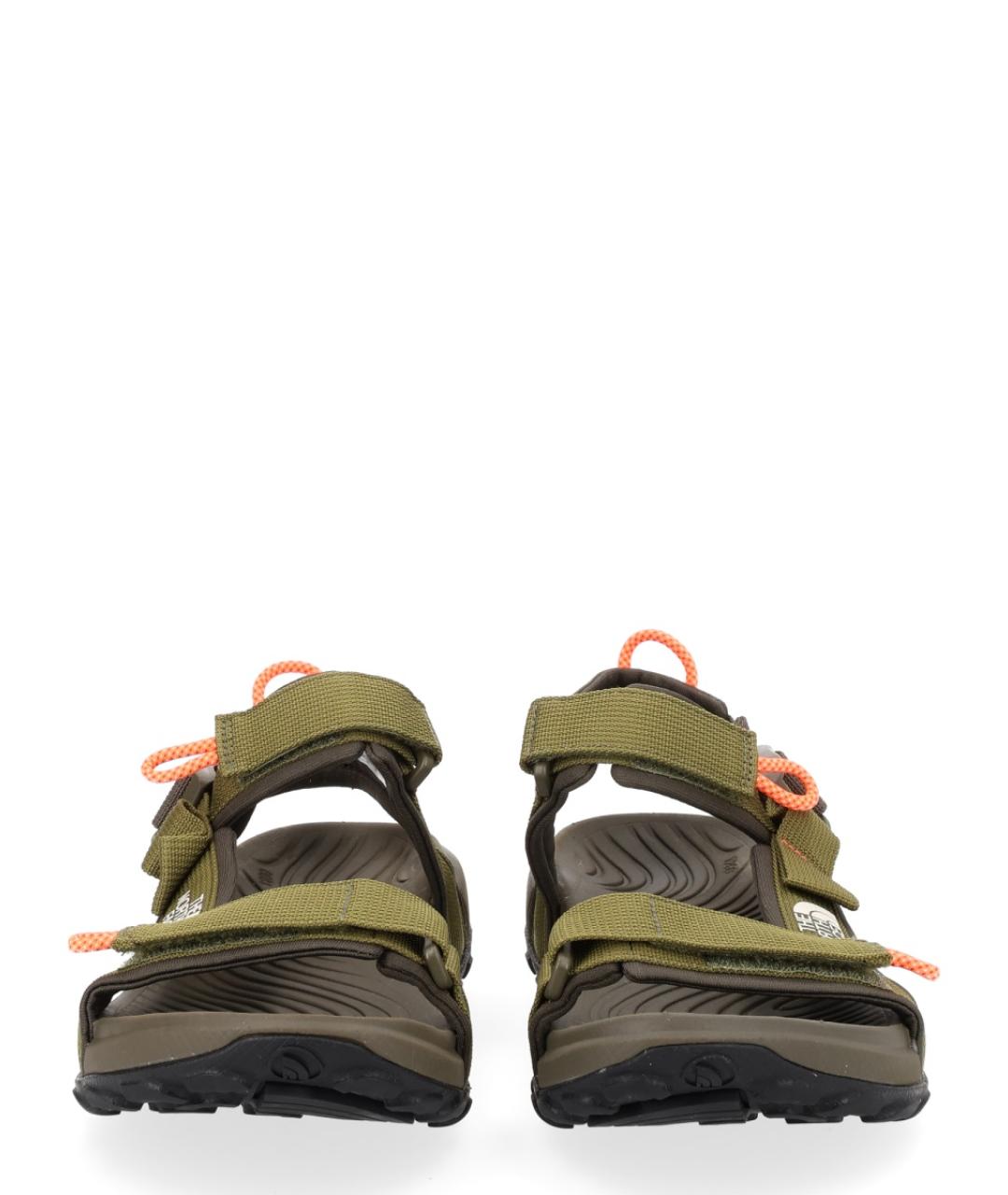 THE NORTH FACE Хаки текстильные босоножки, фото 3