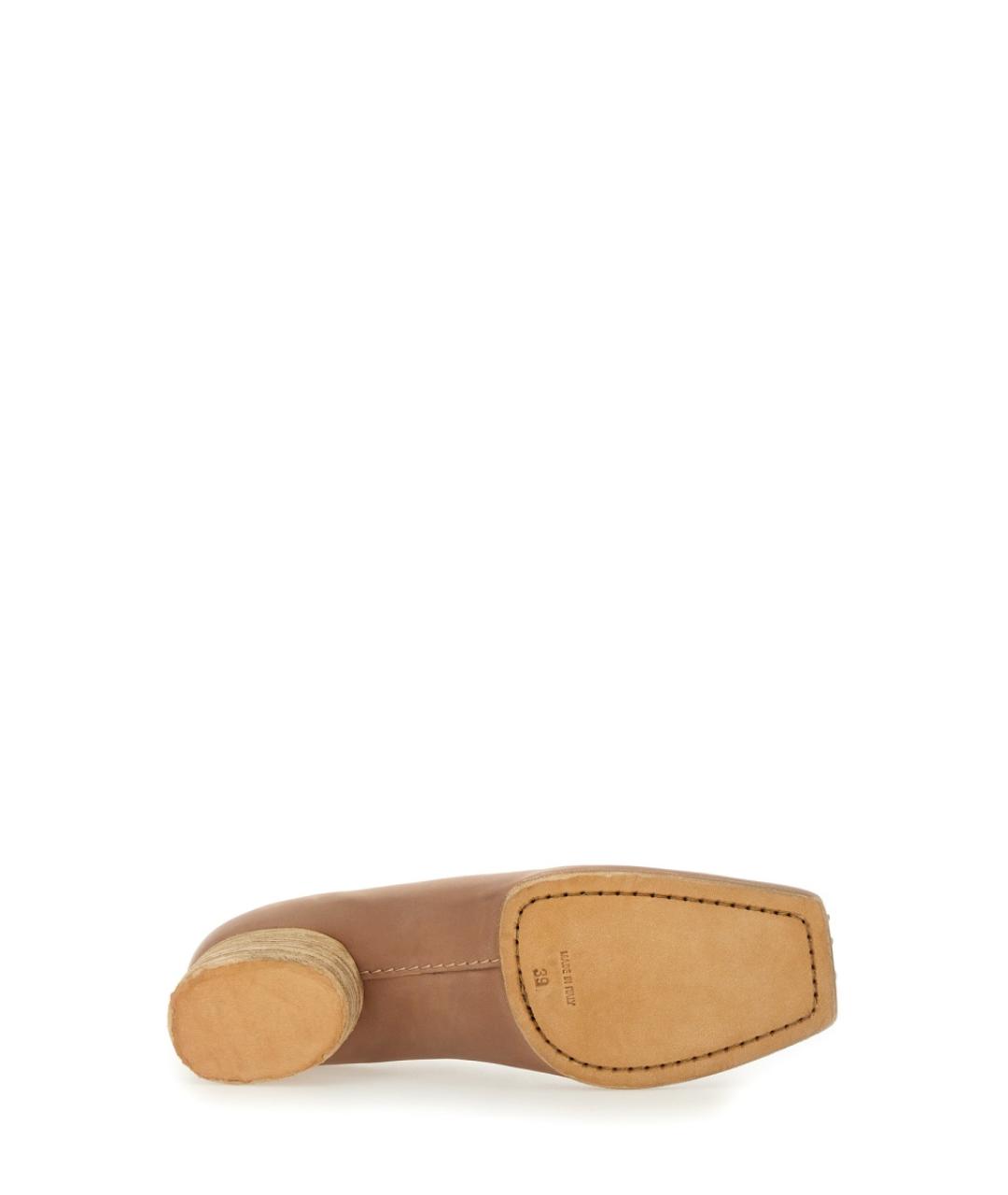 UMA WANG Розовые кожаные туфли, фото 7