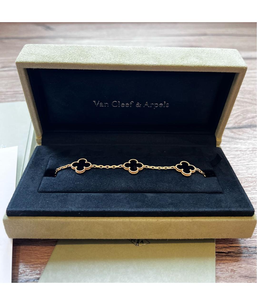VAN CLEEF & ARPELS Золотой браслет из желтого золота, фото 7