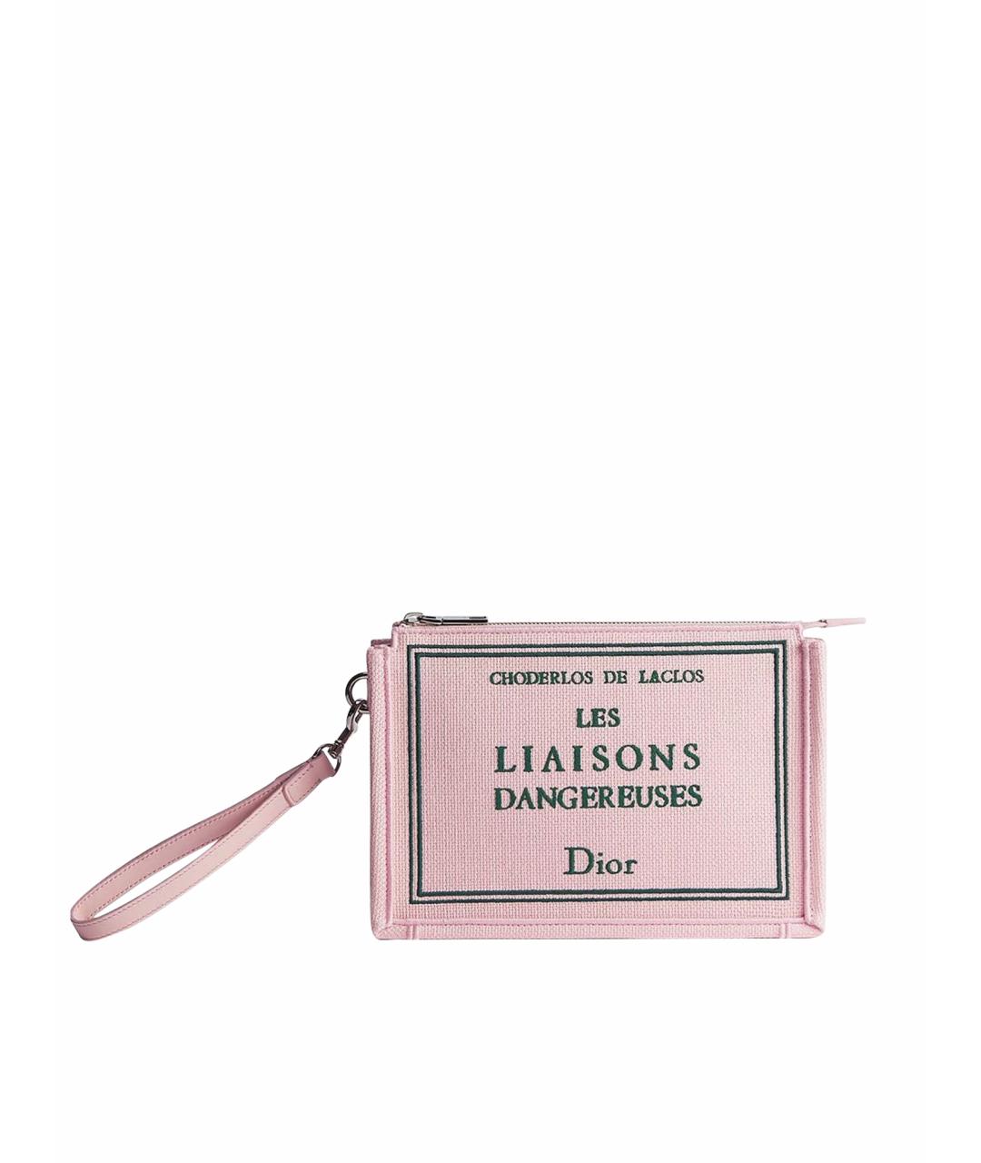 CHRISTIAN DIOR Розовая косметичка, фото 1