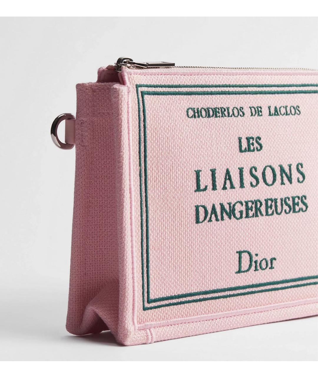 CHRISTIAN DIOR Розовая косметичка, фото 4