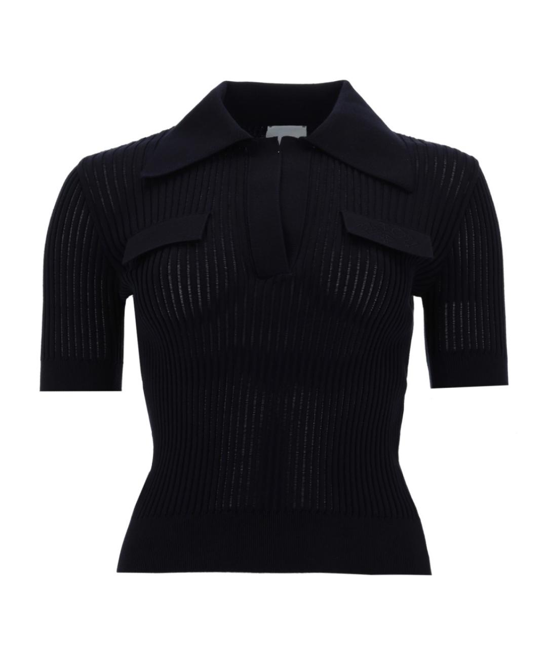 PATOU Синяя хлопковая футболка, фото 1