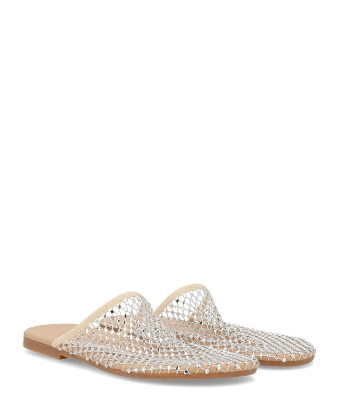 ALYSI Серебряные текстильные мюли, фото 2