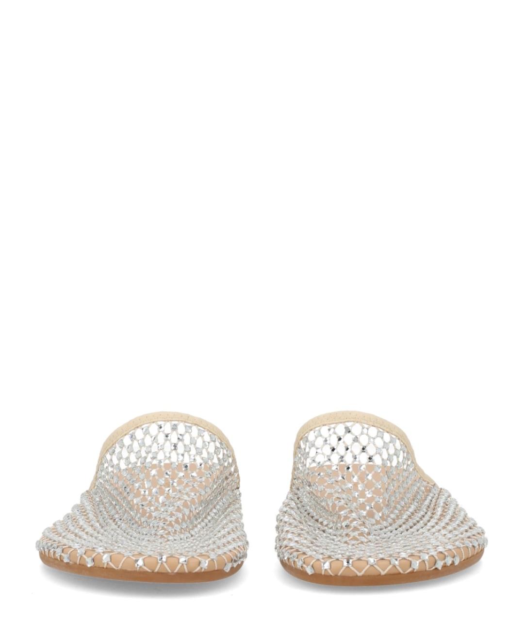 ALYSI Серебряные текстильные мюли, фото 3