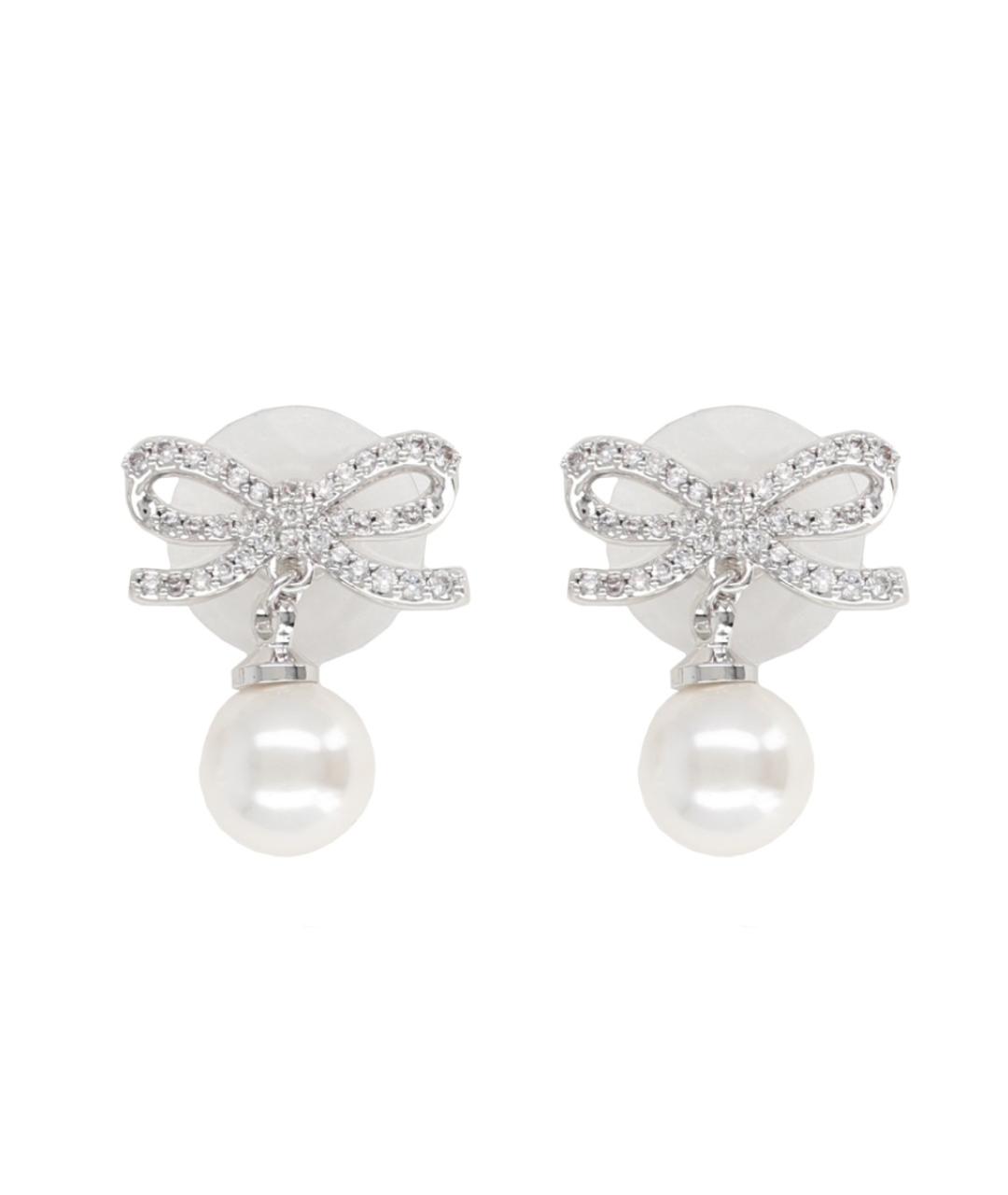 SELF-PORTRAIT Серебряные металлические серьги, фото 1