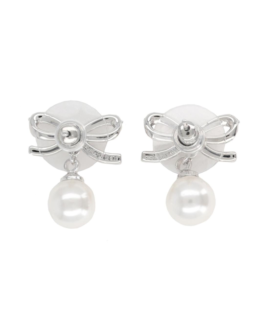 SELF-PORTRAIT Серебряные металлические серьги, фото 2