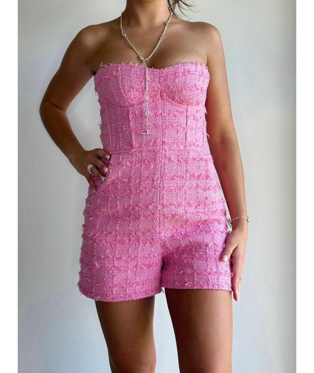 CHANEL Розовый комбинезон, фото 4