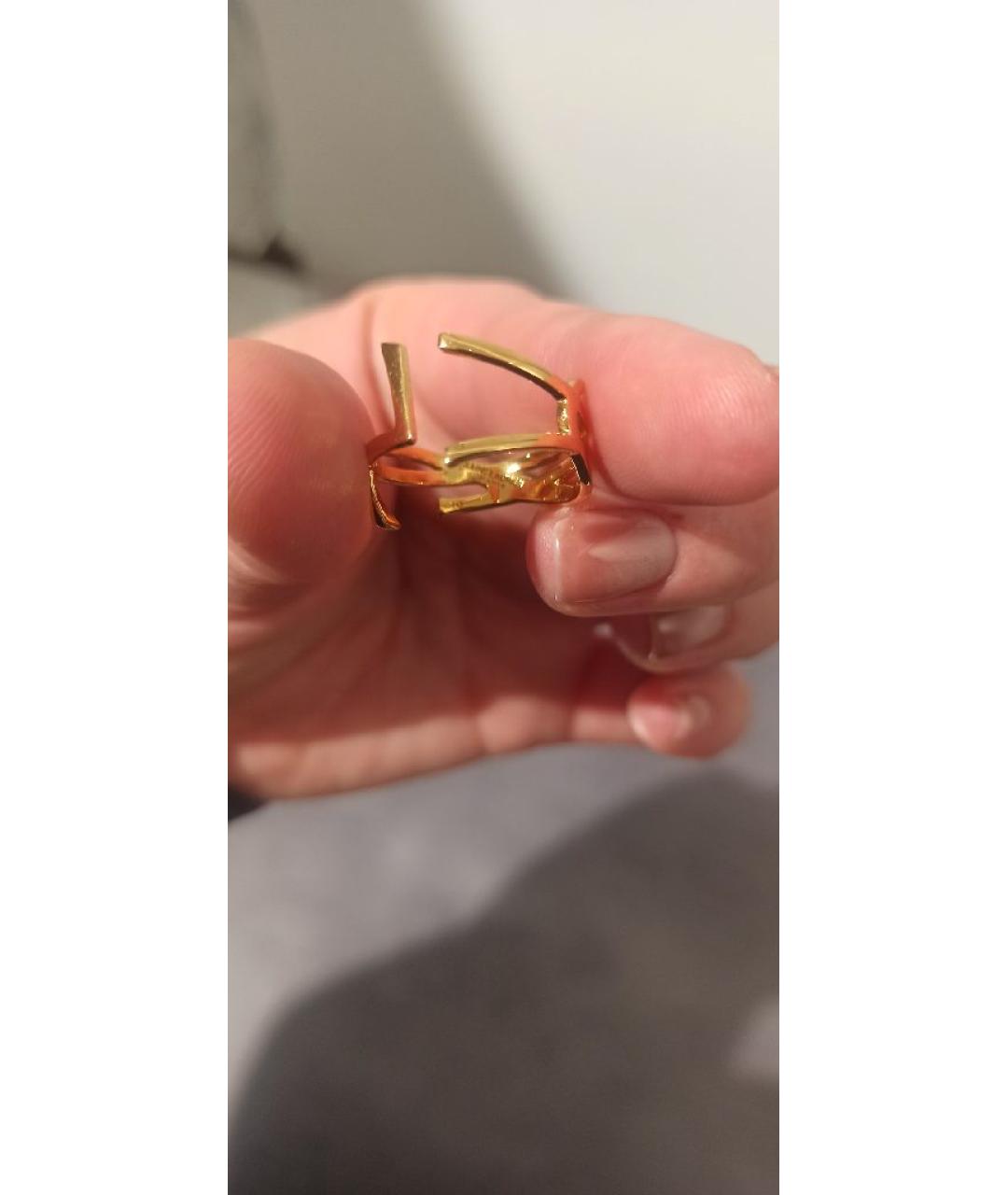 SAINT LAURENT Золотое кольцо, фото 6