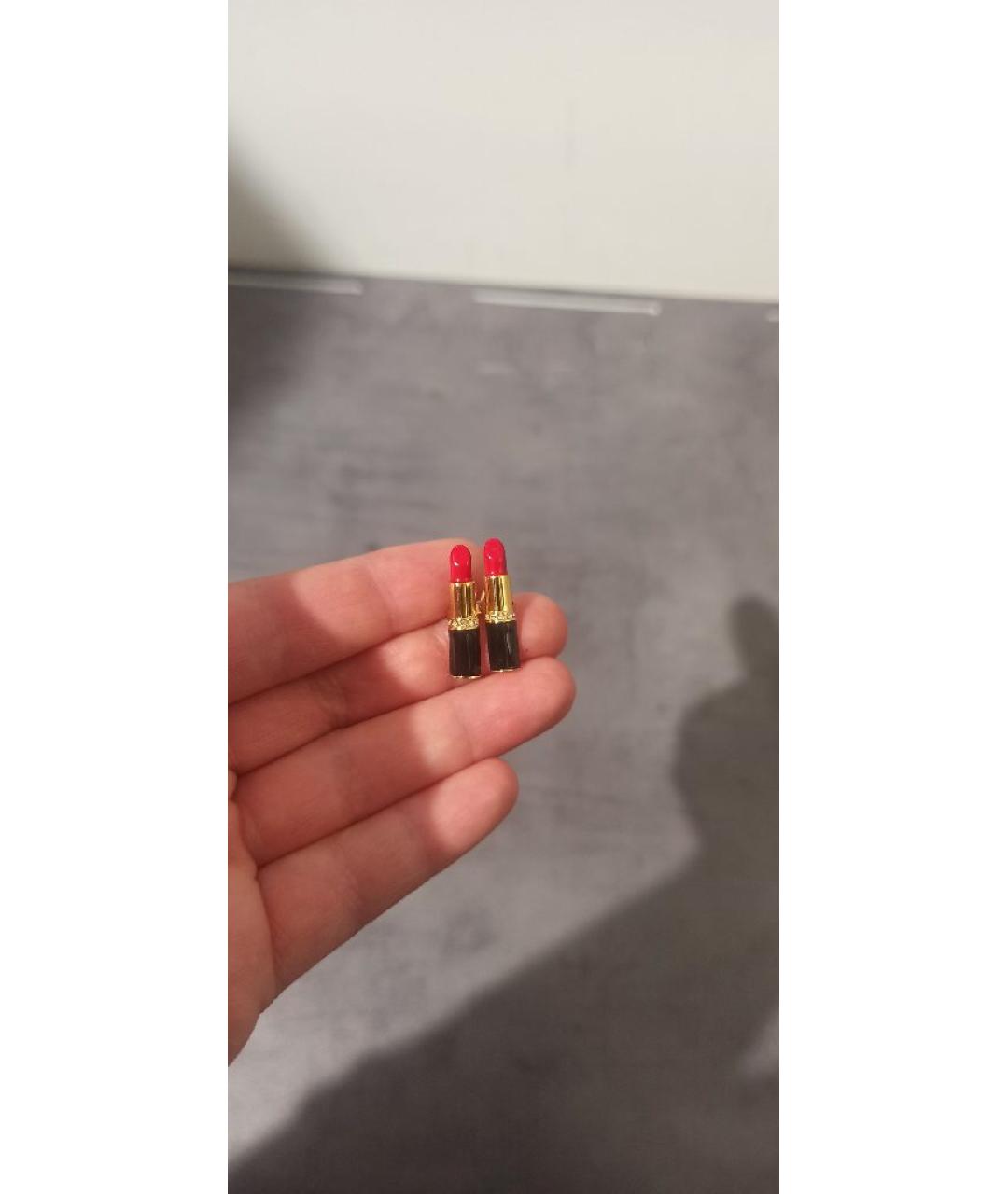 SAINT LAURENT Черные серьги, фото 6