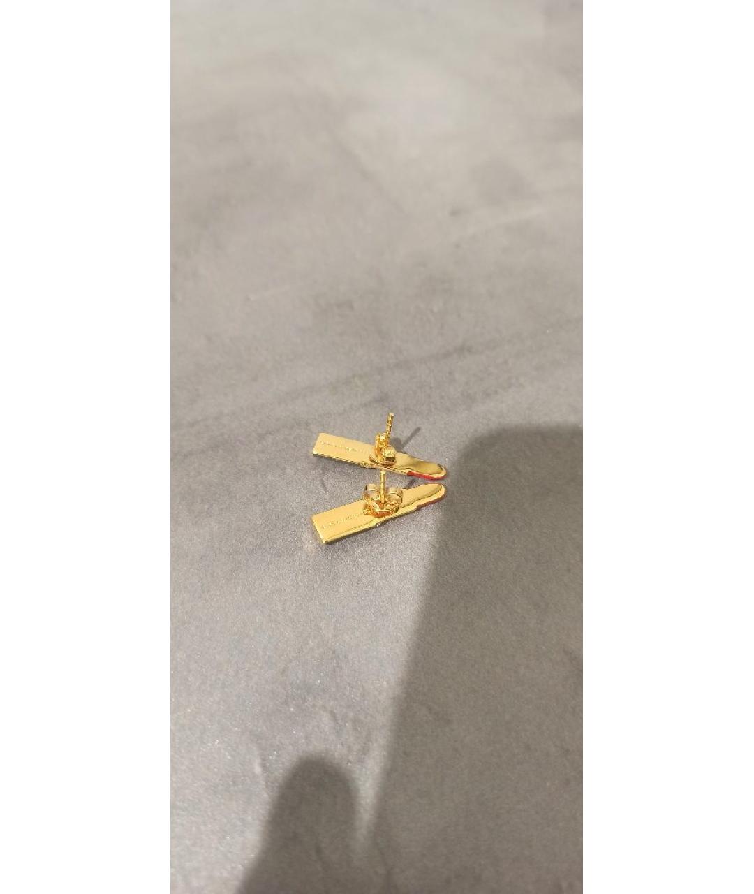 SAINT LAURENT Черные серьги, фото 2