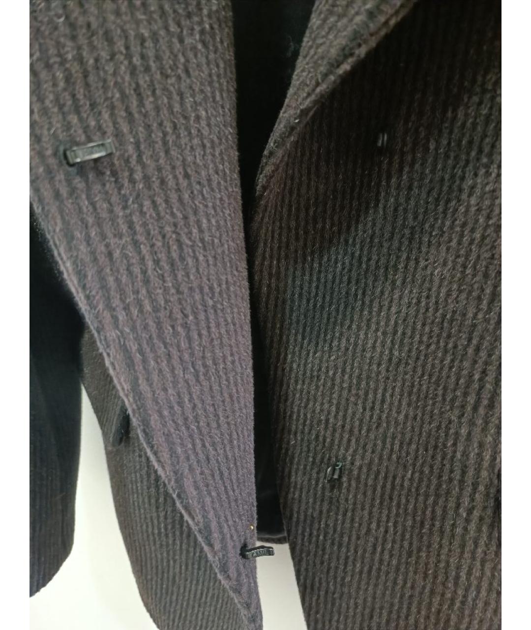 MAGDA BUTRYM Коричневое шерстяное пальто, фото 5