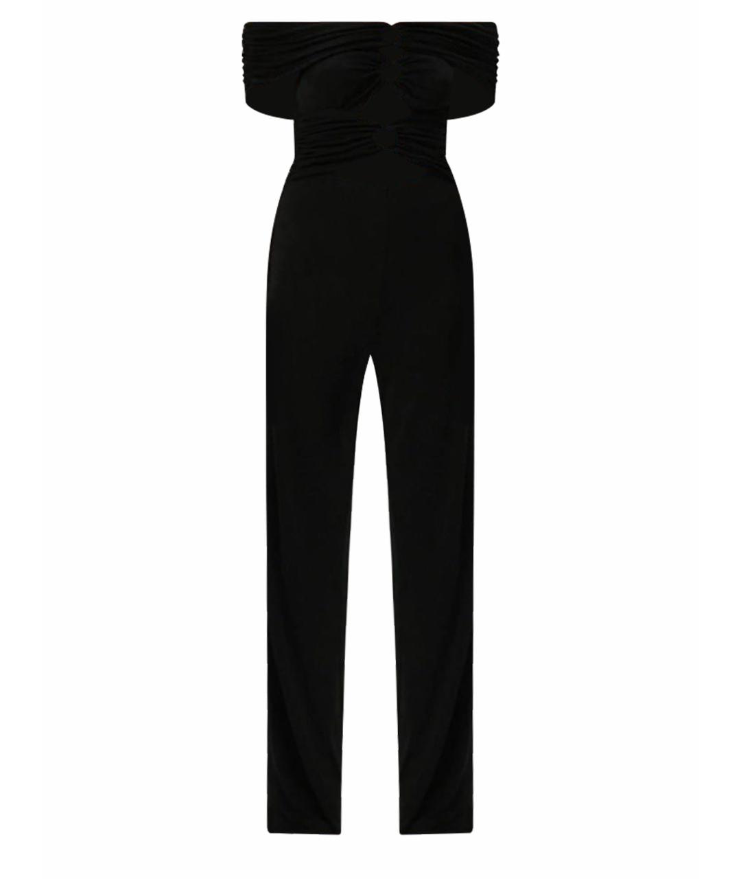 MISHA COLLECTION Черный полиэстеровый комбинезон, фото 1