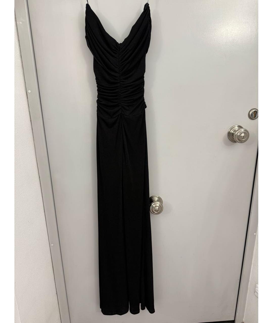 MISHA COLLECTION Черный полиэстеровый комбинезон, фото 3