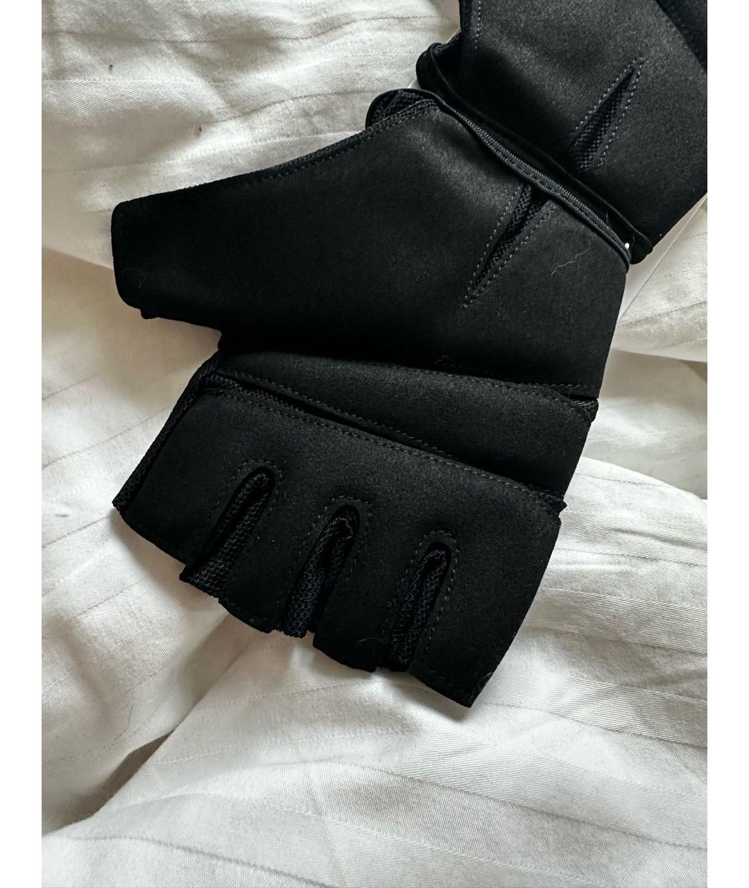 ALO YOGA Черные митенки, фото 4