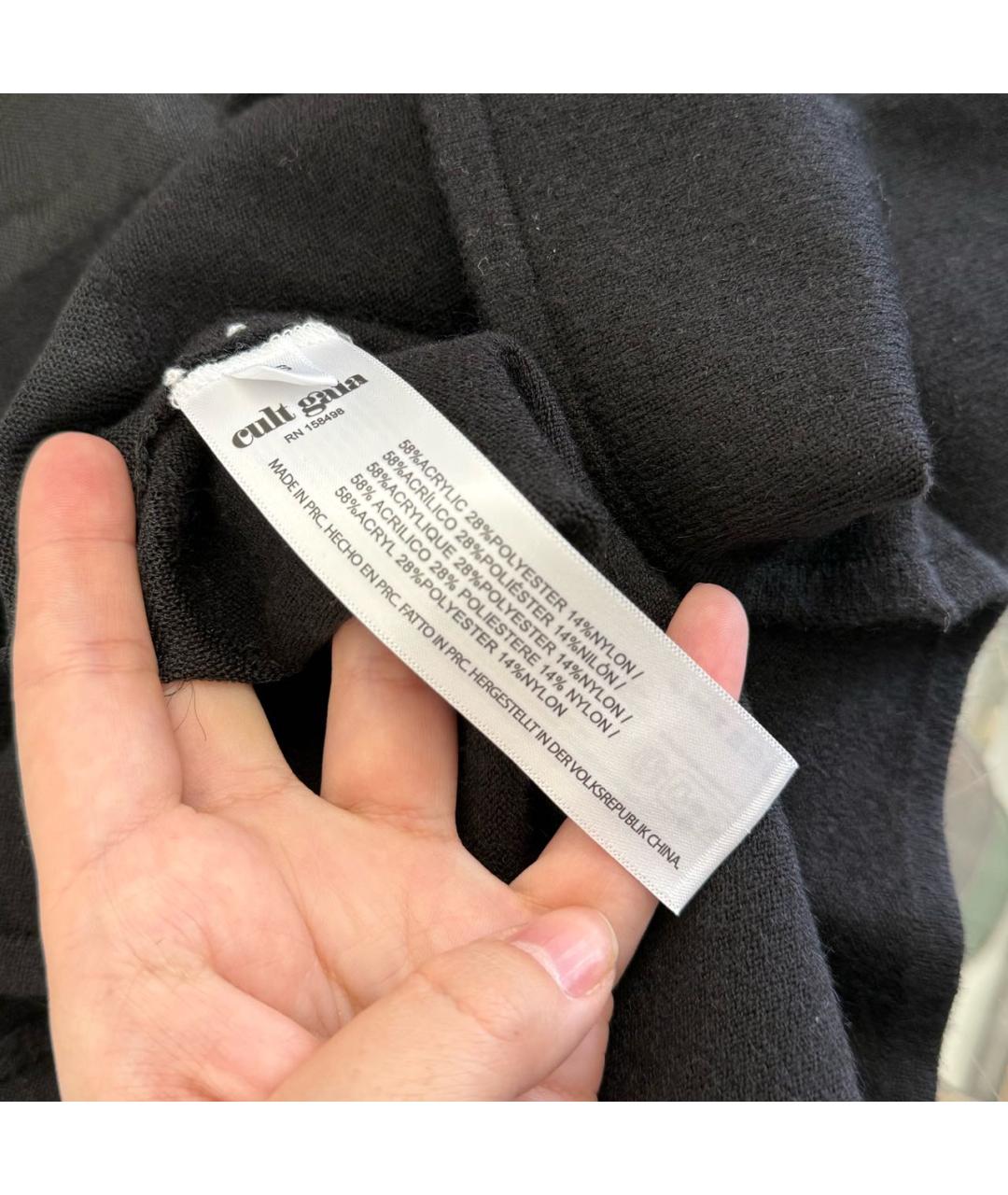 CULT GAIA Черное коктейльное платье, фото 5