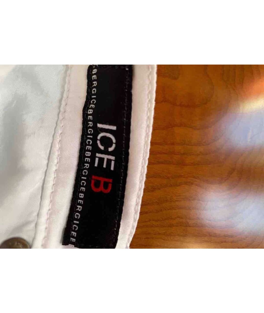 ICEBERG Белые хлопко-эластановые джинсы клеш, фото 4